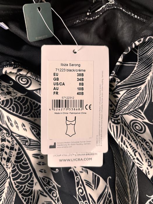 Kostium Amoena jednoczęściowy sarong