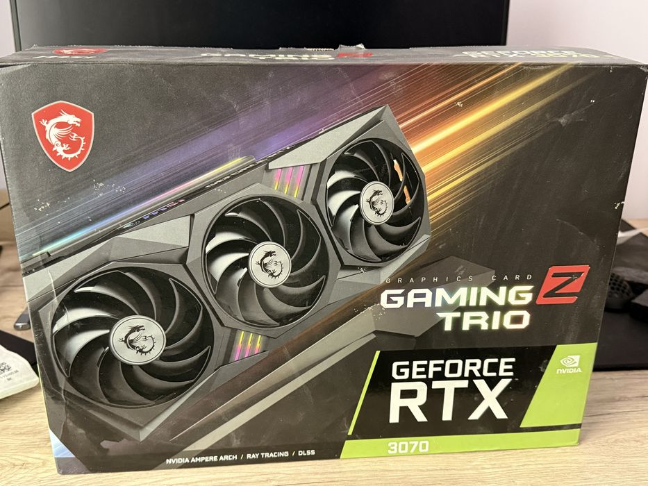 MSI GeForce RTX 3070 GAMING Z TRIO 8G LHR відмінний стан