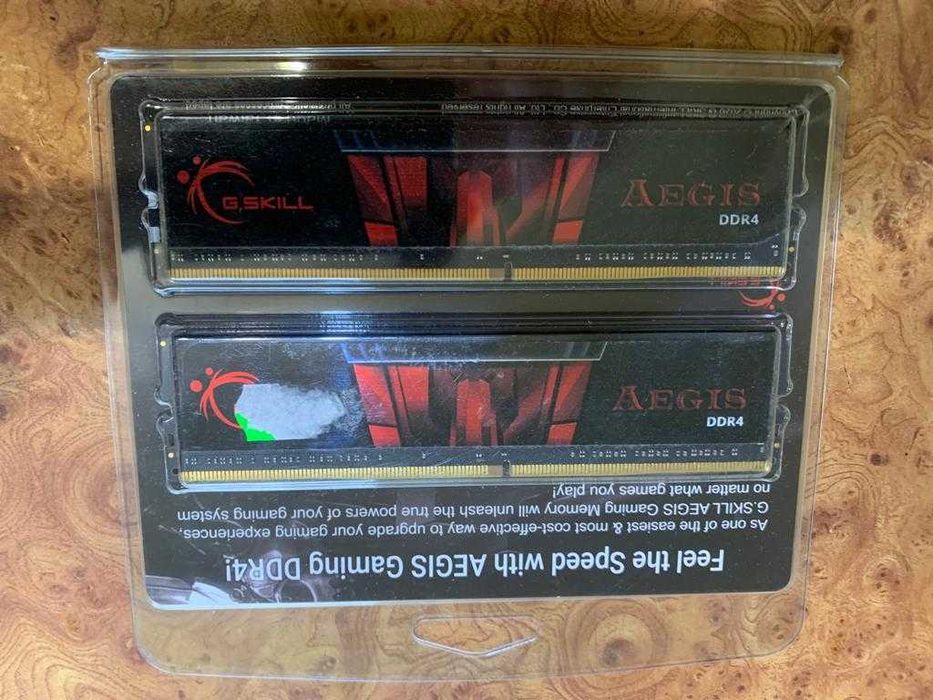 Оперативна памʼять DDR4 16GB (2x8GB) 2800 MHz Aegis G.Skill