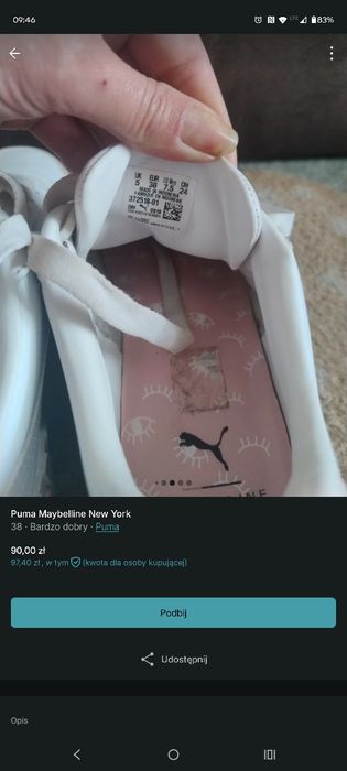 Buty Puma Maybelline New York