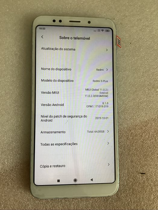 Xiaomi note 5 Plus