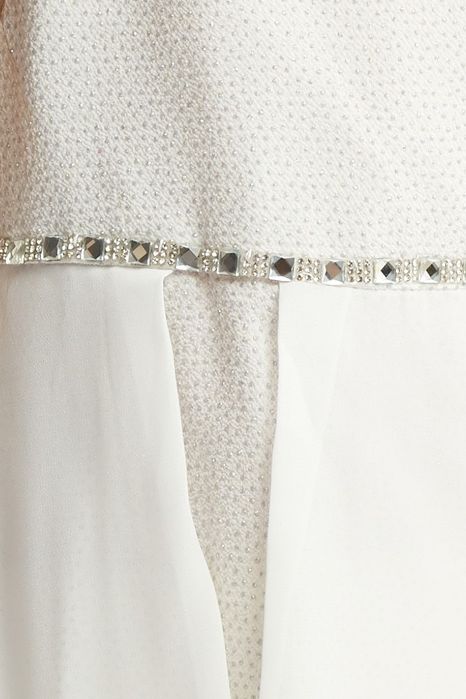 Elegancka Sukienka Dla Druhny Jasmina,biel 134/140,NR 138