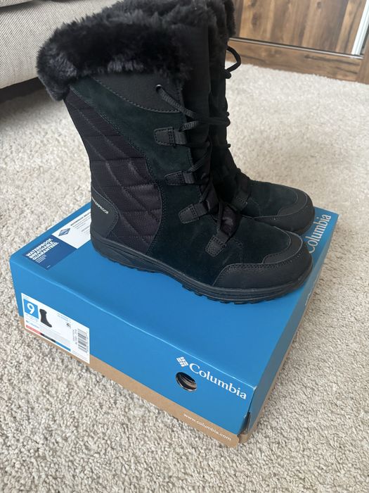 Botas pretas Columbia Ice Maiden II