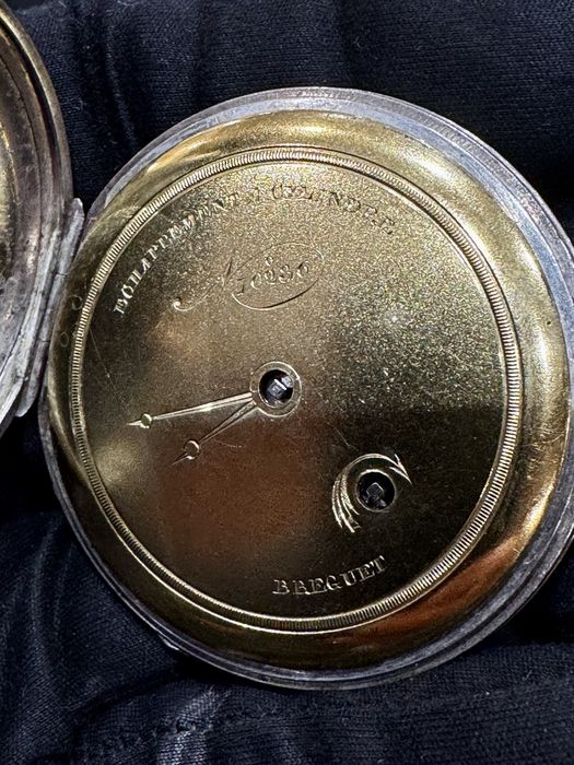 Relogio bolso Breguet assinatura invisível