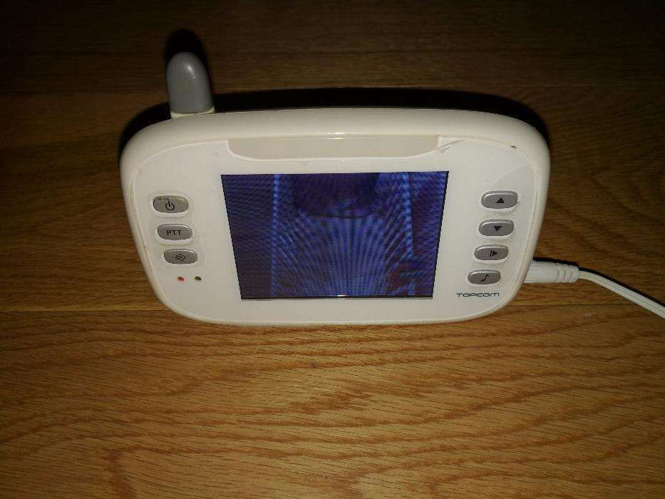 Monitor bebé Babyviewer 4500 da Topcom (camara avariada para peças)