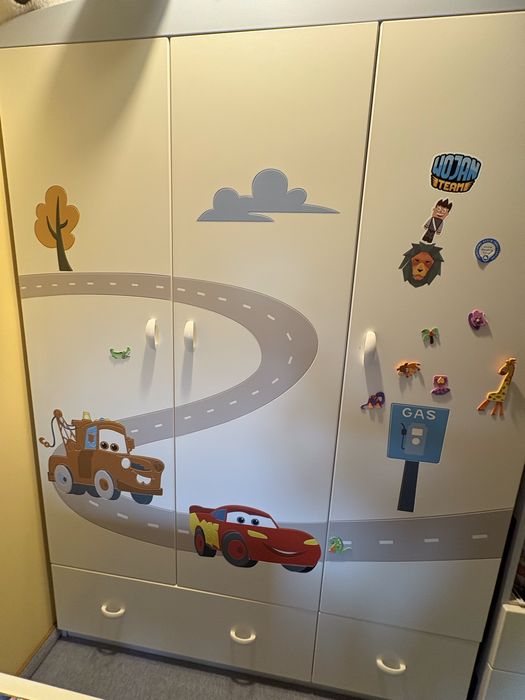 Fronty-przody Meblik z motywem Cars