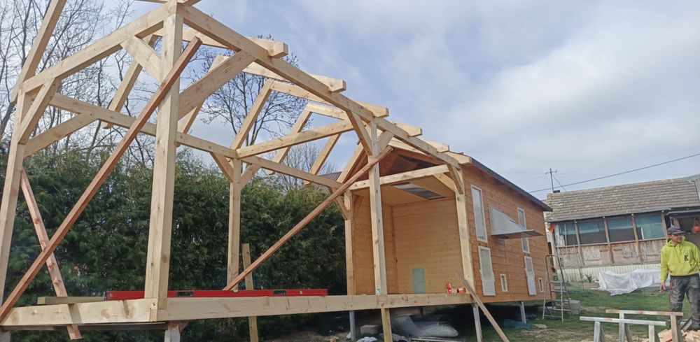 Gołębnik/kurnik woliera szkieletowy