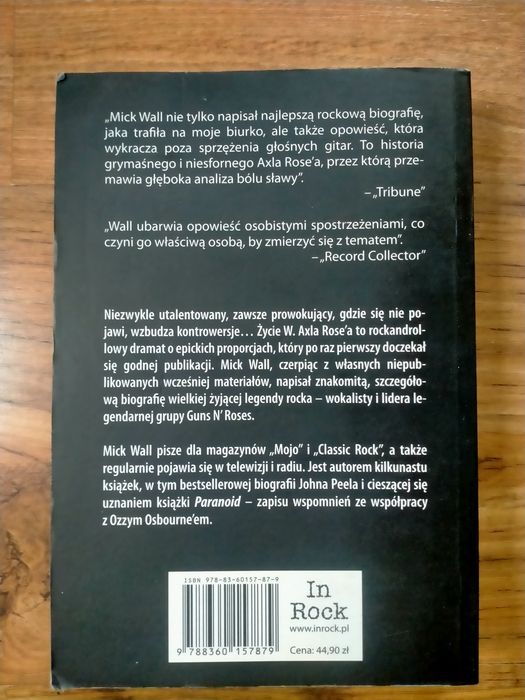 W. AXLl Rose Biografia