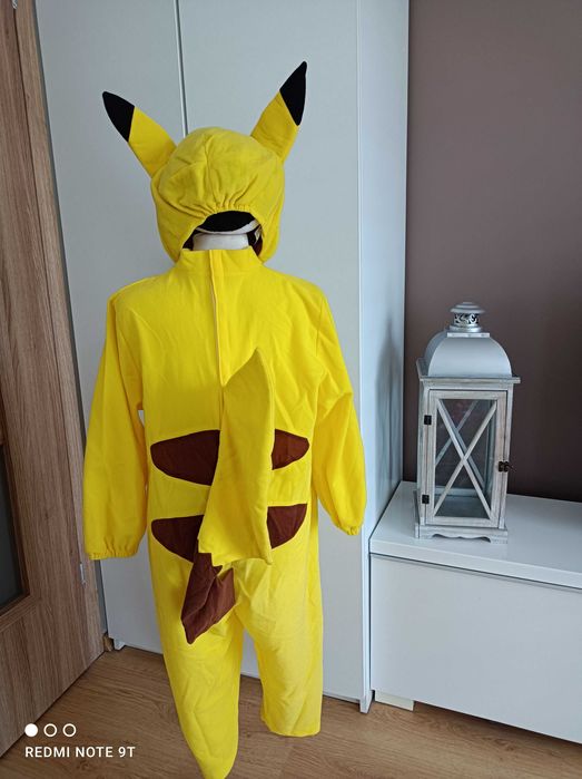 Strój karnawałowy POKEMON PIKACHU kostium przebranie 110/116 (150)