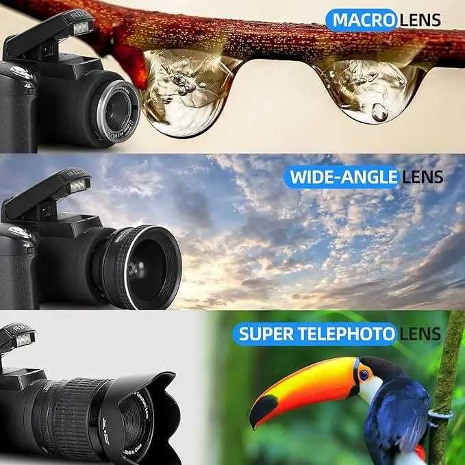 Цифровая камера NBD 33MP автофокусная + 3 объектива