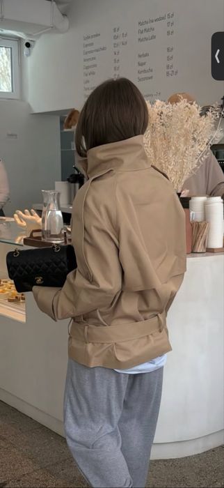 Тренч Zara оверсайз