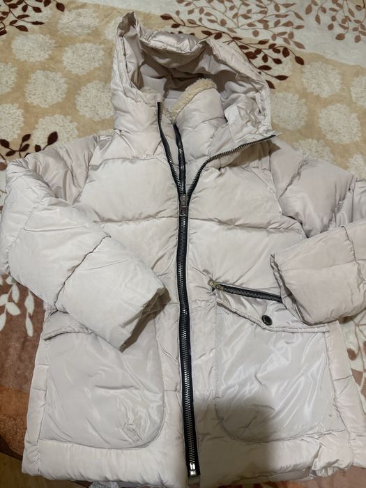 Zara пуховик, зара для девочки
