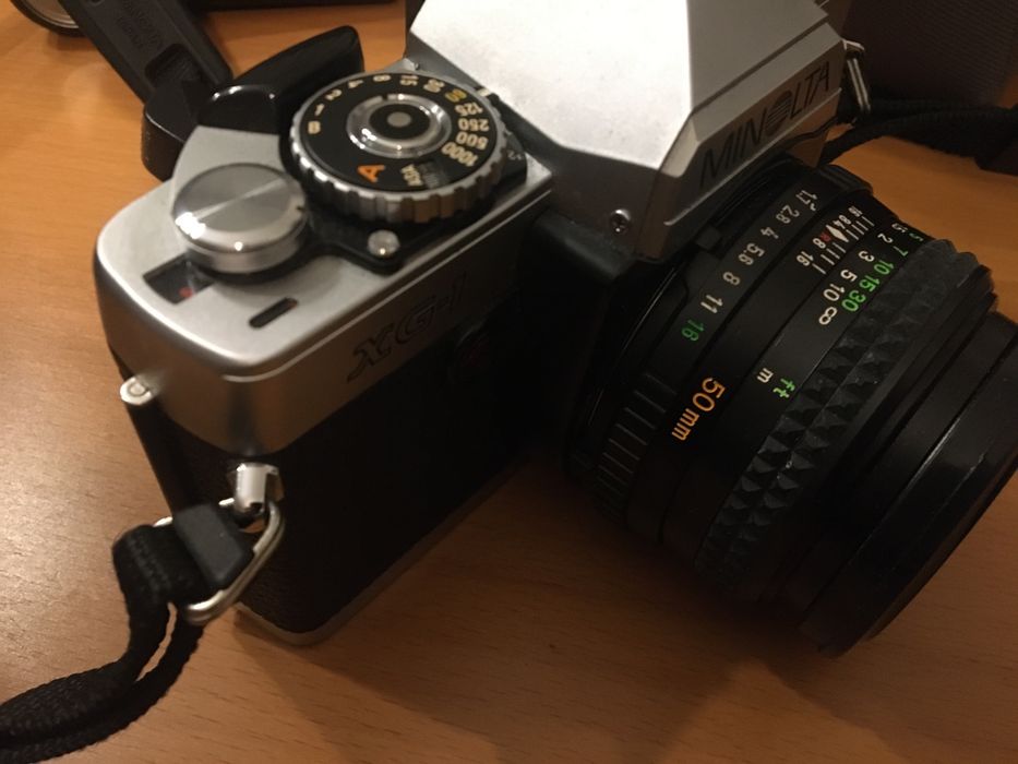 Vendo diverso material fotografia