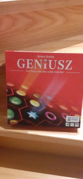 Gra Geniusz stan IDEALNY KOMPLETNA Gra familijna gra logiczna