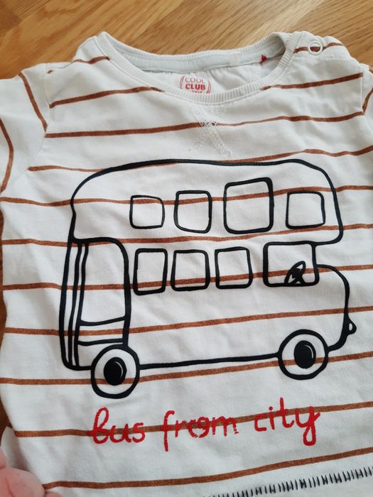 B dobry H&M Zestaw bluzki spodneie 74