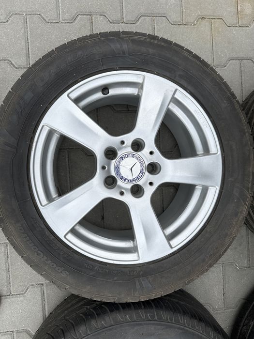 7,5j x 16" et45 mercedes 5x112 225/55r16 lato