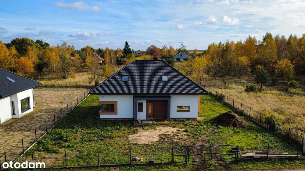 Nowy dom | do wykończenia | działka 1029 m² | cisza, spokój | Bechcice