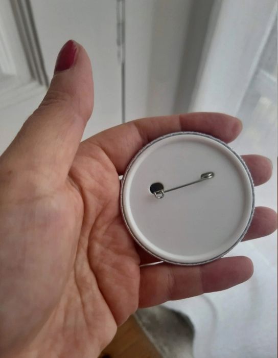 Pin grande 58mm de karl marx