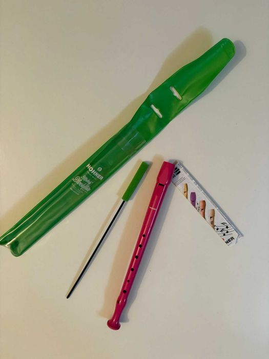 Flauta bisel rosa Hohner