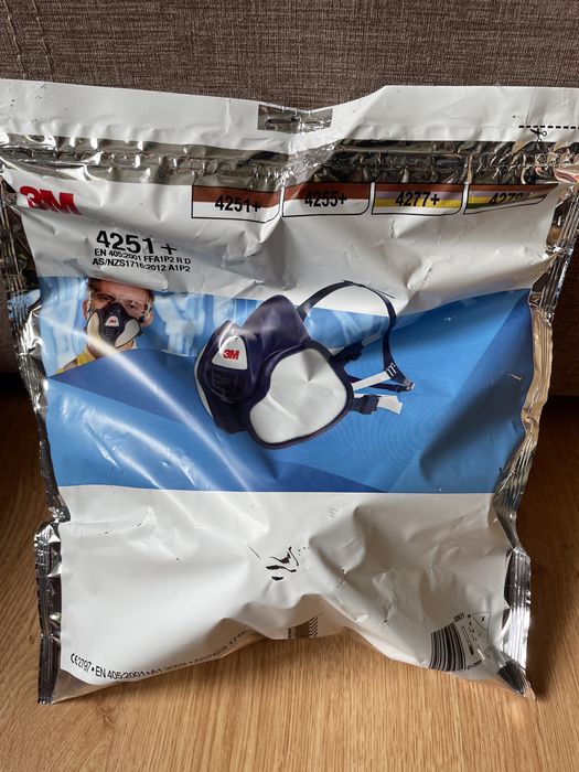 Półmaska filtująco-pochłaniająca 3M 4251 + FFA1P2