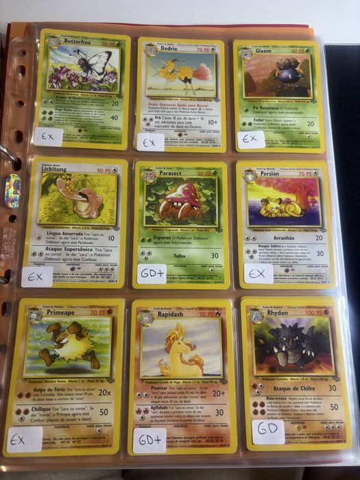 Cartas Pokemon Jungle PT Portugues
