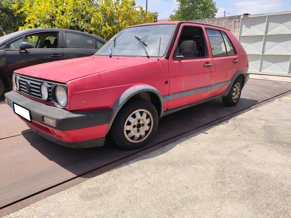 VW Golf II Hatchback (19E, 1G1) 1.6 D Diesel 50 cv / 37 kW 1983 - 1991 Para Peças