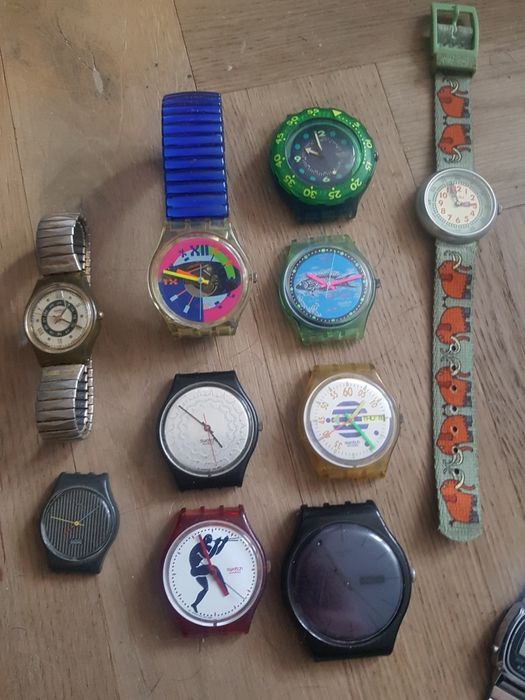 Sprzedam ogromny zestaw zegarków
