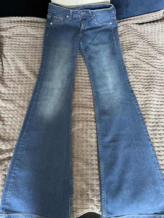 Jeansy dzwony H&M dla dziewczynki