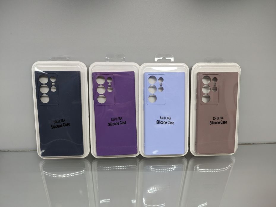 Противоударный чехол Samsung Galaxy S24 Ultra софт тач