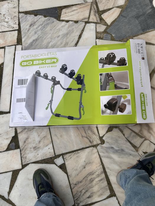 Suporte 3 bicicletas auto