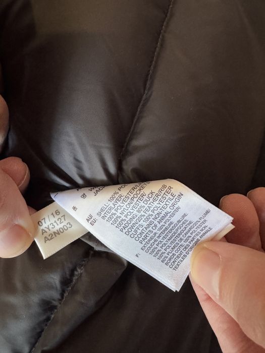 Пуховик Adidas X White Mountaineering оригинал