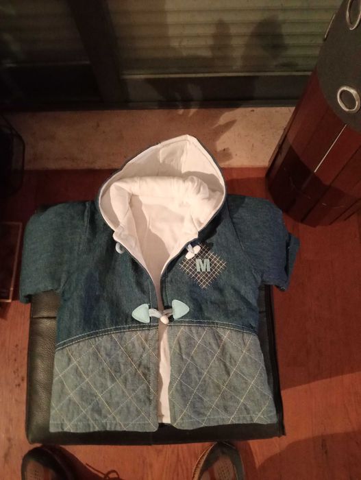 Casaco criança ganga