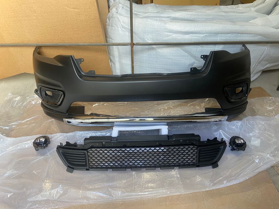 Jeep Cherokee Бампер передний в сборе  2019-2021 6AZ97TZZAС