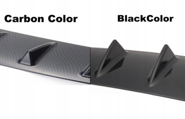 Dyfuzor Dokładka Lip Aerodynamiczna Uniwersalna 7X