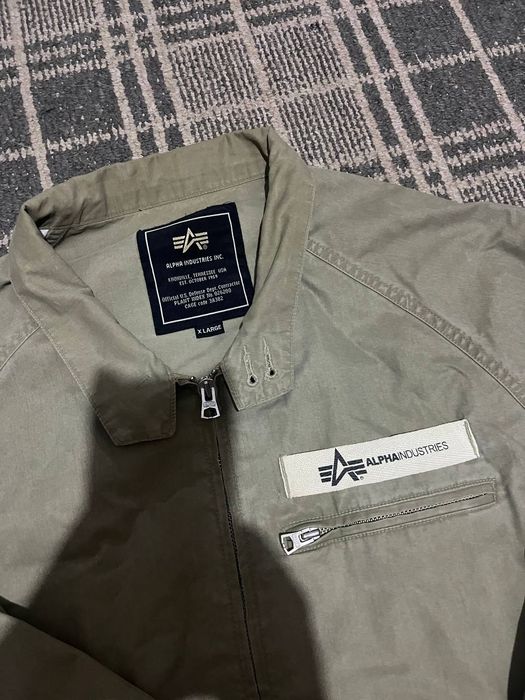 Военый харингтон Alpha Industries