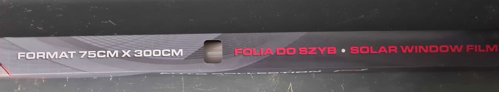 folia dziurkowana na szyby i okna - 5 rolek 75 x 300 cm
