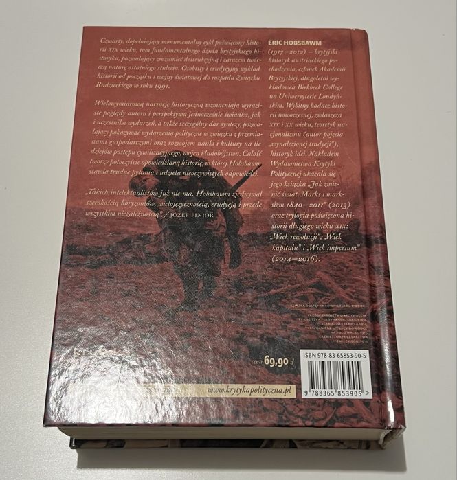Eric Hobsbawm — Wiek skrajności