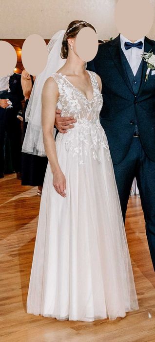 Suknia ślubna La PETRA model Una 34/36