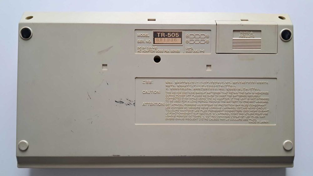 Roland TR-505_zadbany klasyk lat 80