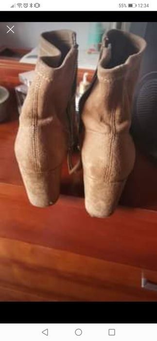 Botins camurça Zara