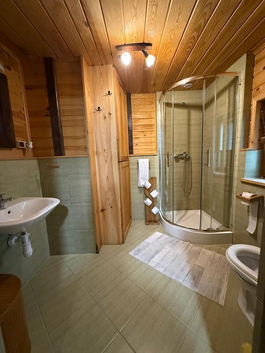 Domek w lesie na odludziu bania, jacuzzi noclegi lubelskie