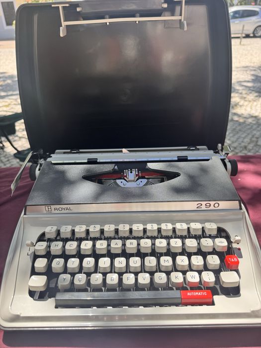 Vintage Maquina Escrever Royal 290