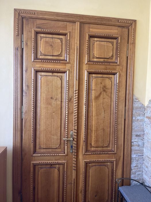 Дверні полотна з дубової дошки