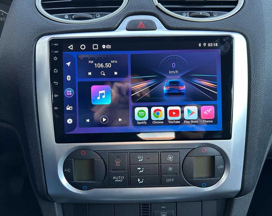(NOVO) Rádio 2DIN • Ford Focus (2004 a 2011) • Android GPS [4+32GB]