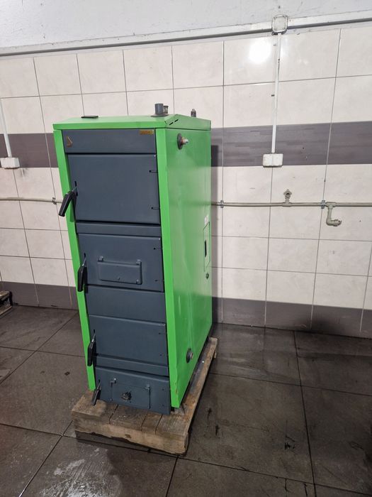 Piec kocioł SAS 20 kw na drewno I wegiel klasy 5