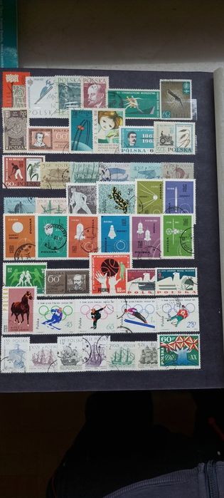Znaczki PRL 447 sztuk, polecam