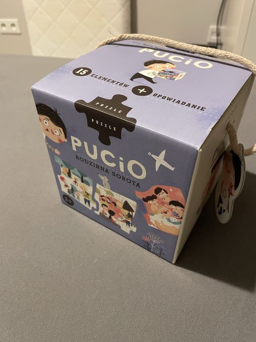Pucio puzzle Rodzinna Sobota + książkeczka CzuCzu "Mój rok"+ 2 ksiazki