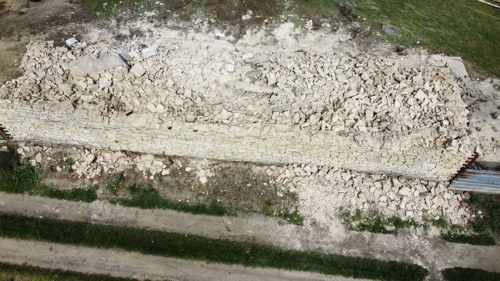 Kamień wapienny płaskówka polny piaskowiec