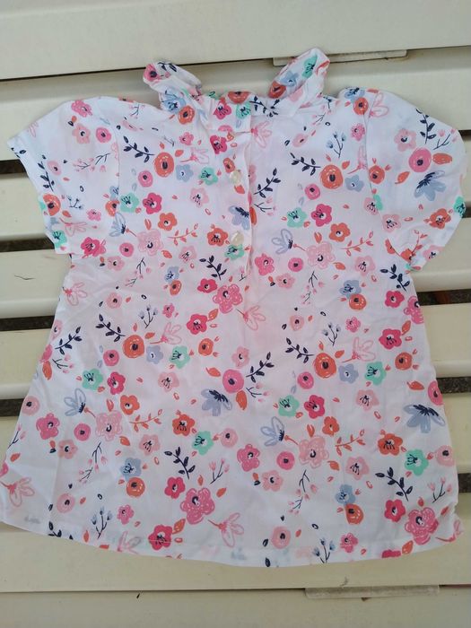 Blusa de menina florida - ZIPPY - 18 - 24 meses - 88 cm