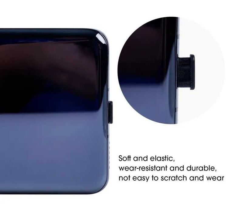 Zatyczki pyłu partu USB - C telefonu, tableta itp; 3 sztuki